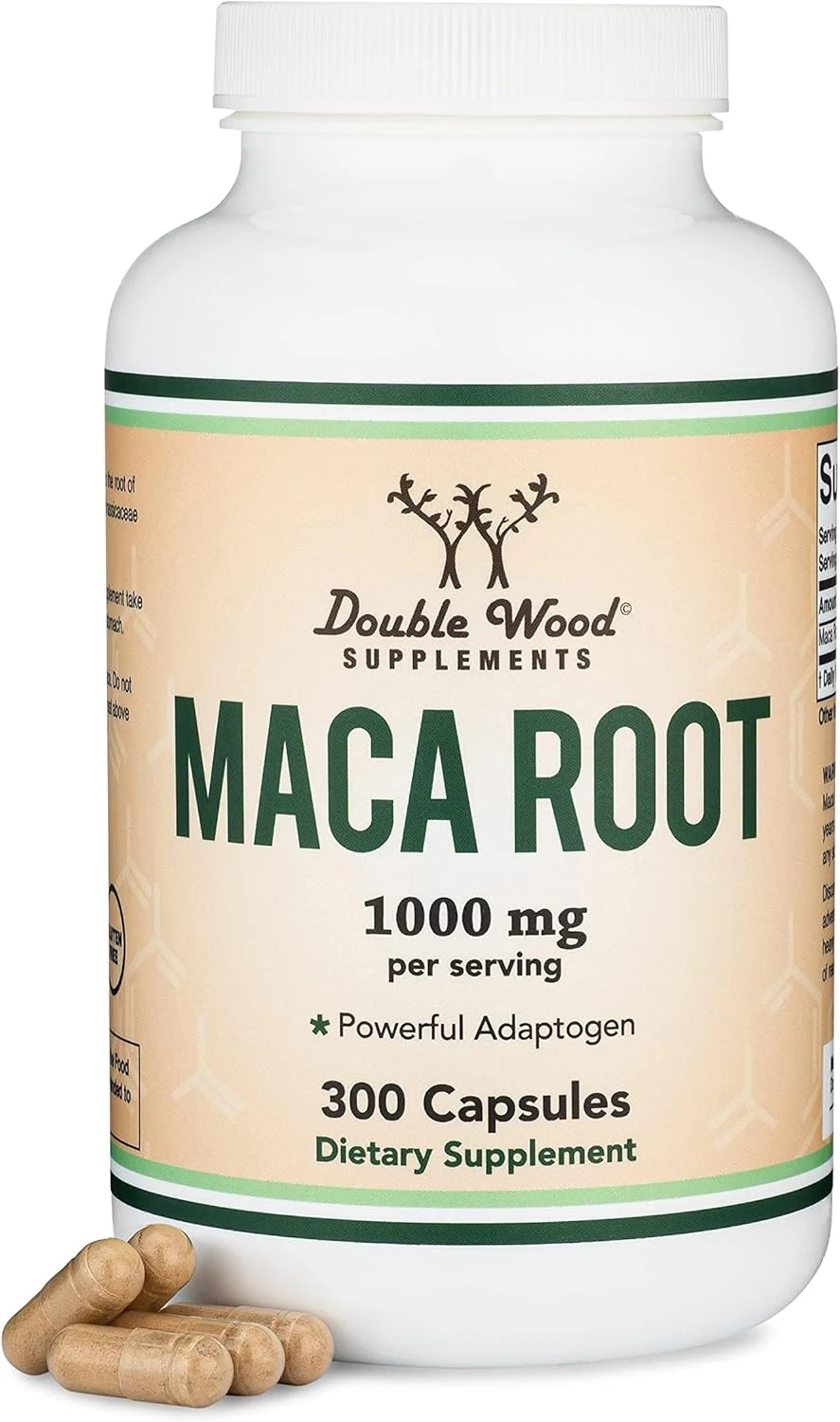 Double Wood Supplements Maca Root 1000mg